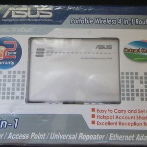 Portable Wireless 4-in-1 Router